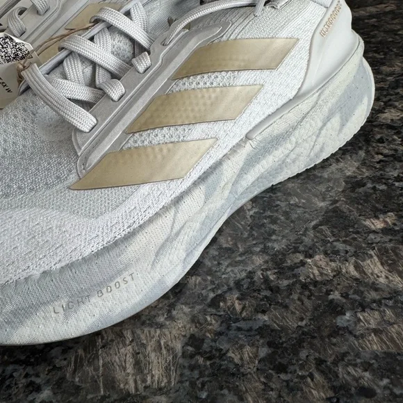 adidas Ultraboost Ultra Boost 5X RunningWomens Grey Sneakers Athletic Shoes 9